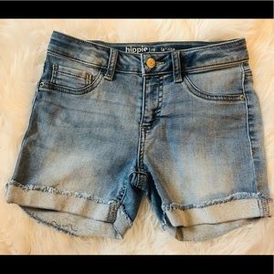 Hippie Girl Jean shorts / regular size midi / size 12 / worn